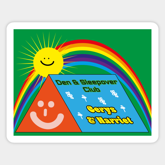 Den and Sleepover club Sticker by ScottCarey